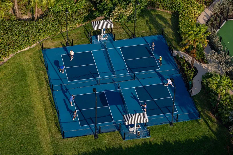 Pickleball courts in California